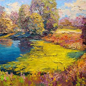 Pittura, At the pond, Boris Serdyuk