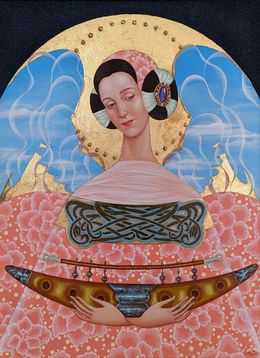Gemälde, Mother's song, Eva Dimitrova