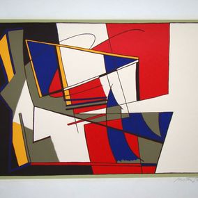 Print, Composition abstraite, Richard Mortensen