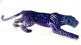 Sculpture, Panthera cameleon, Jean François Piecourt