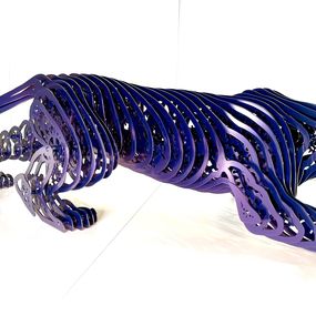 Sculpture, Panthera cameleon, Jean François Piecourt