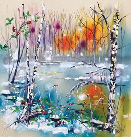 Painting, All is quiet, Rachael Dalzell