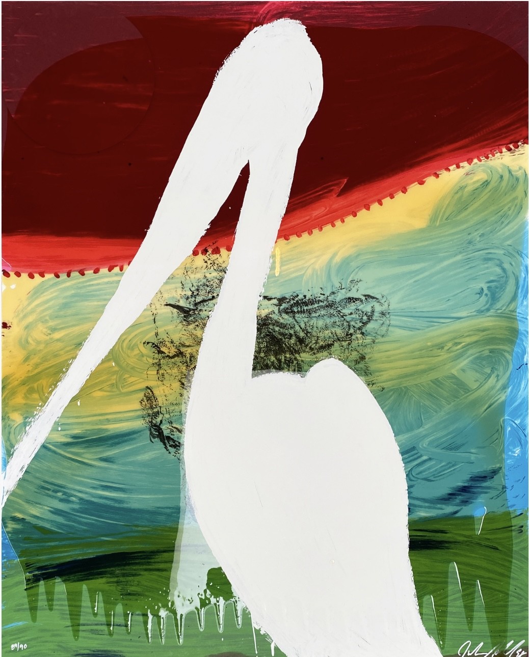 Julian Schnabel, Brooding on the vast abyss Julian Schnabel, Brooding on the vast abyss