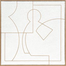 Gemälde, La ligne des formes 3, Marie Amédro