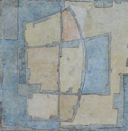 Gemälde, Abstrait 24-27 tons pastels, Thomas Danel