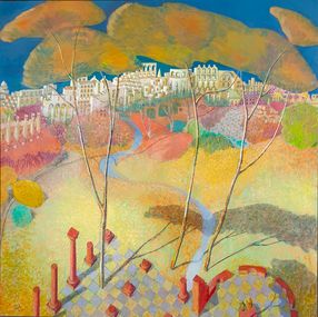 Painting, Souvenirs incertains, Bernard Vié