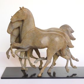 Skulpturen, Le quadrige, Bernard Vié