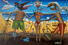 Peinture, Beach II, Nearchos Ioannou