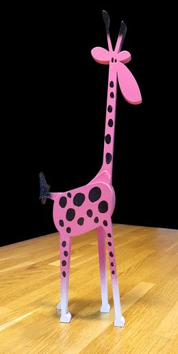 Skulpturen, A Pink Giraffe, PickWick