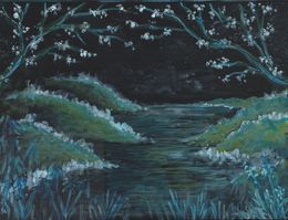 Painting, Nuit de couleur, Marion Chombart de Lauwe