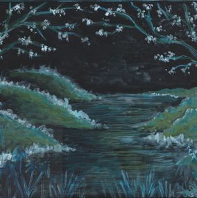 Painting, Nuit de couleur, Marion Chombart de Lauwe