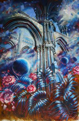 Painting, Parade of planets, Alexander Dobrodiy