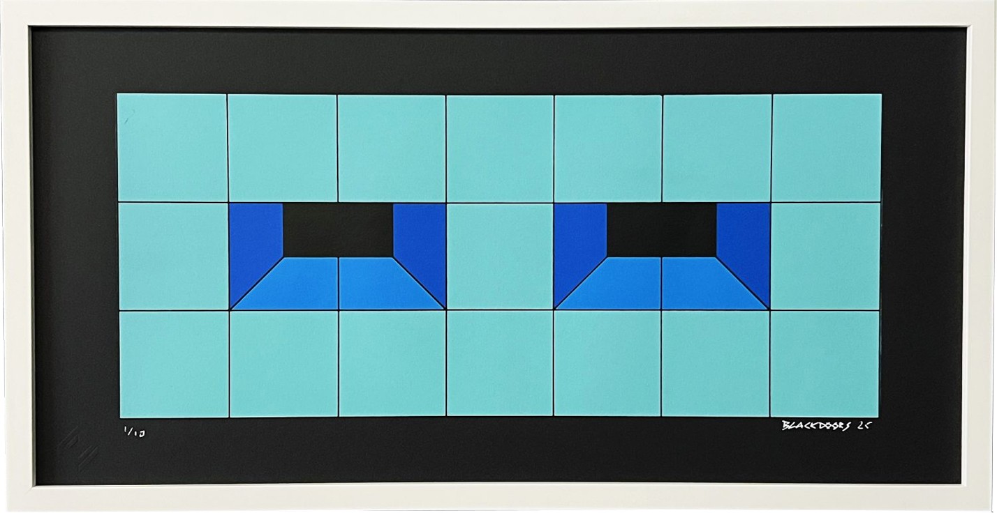 Blackdoors, Screen print - BLACKDOORS #36 Blackdoors, Screen print - BLACKDOORS #36