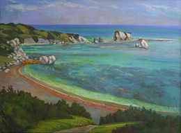 Gemälde, Seascape Akamas, Andreas Charalambous