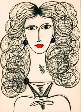 Print, The Spiral Muse, Sephora Venites