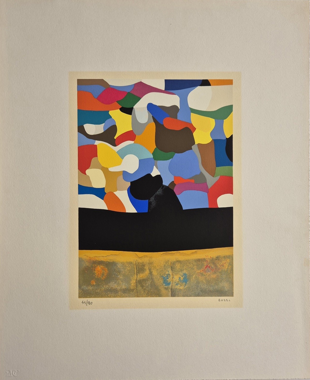 Alberto Burri, Trittico D : 2 Alberto Burri, Trittico D : 2