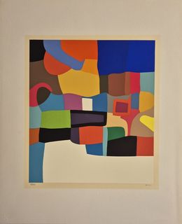 Print, Trittico D : 1, Alberto Burri
