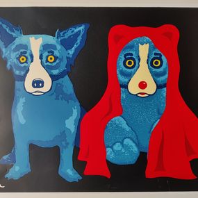 Édition, Bear with me (Black) - Blue Dog, George Rodrigue