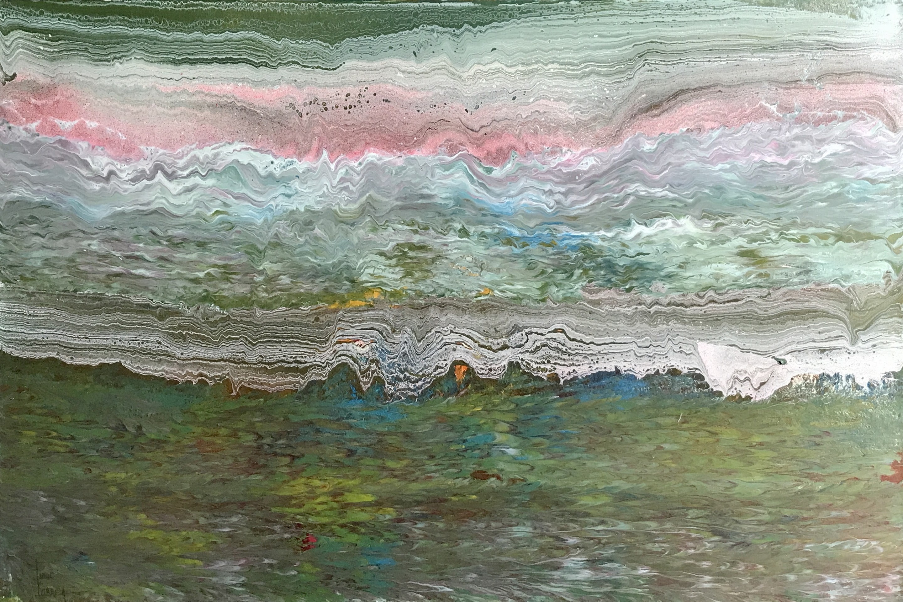 Enric Correa, Multicolored wave Enric Correa, Multicolored wave