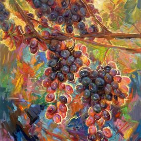 Peinture, Grapes, Evgeny Chernyakovsky