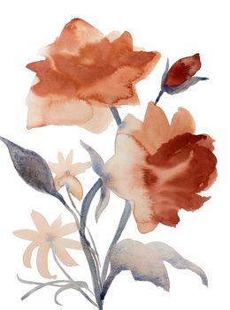 Painting, Floral No. 51, Elizabeth Becker