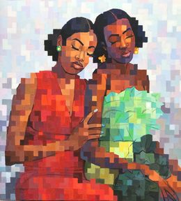 Peinture, Sisterly Solidarity, Olamilekan Okunade