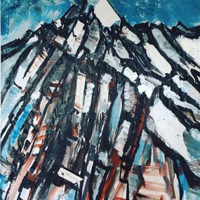 Gemälde, Aiguille du midi, Frederic Weisz