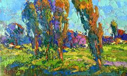Painting, Sunny meadows, Oksana Ivanyuk