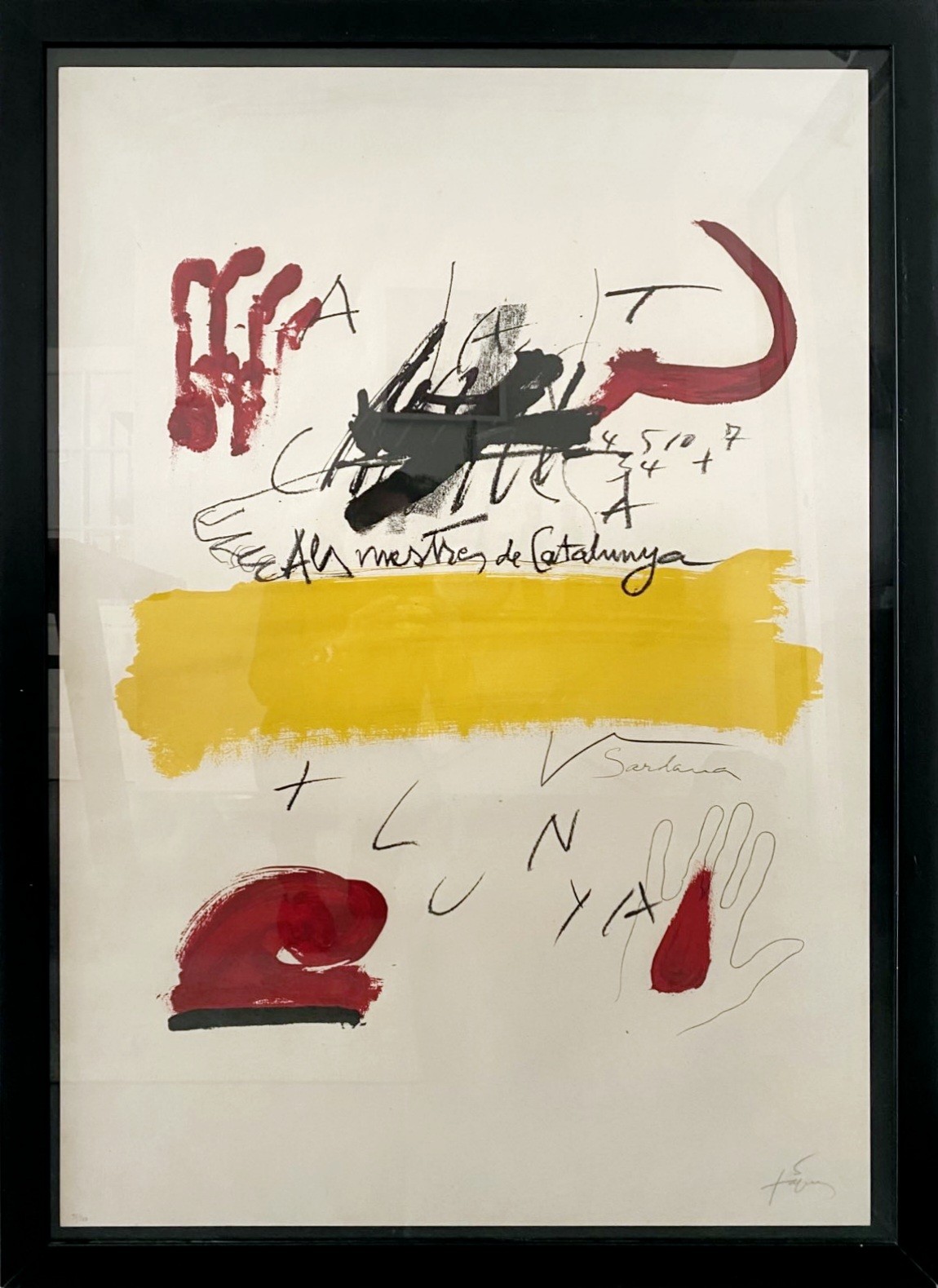 Antoni Tapies, Als Mestres de Catalunya Antoni Tapies, Als Mestres de Catalunya