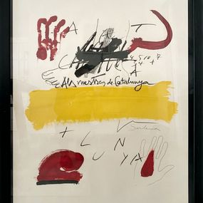 Édition, Als Mestres de Catalunya, Antoni Tapies