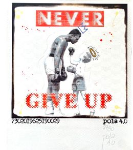 Painting, Mohamed Ali, Pola 4.0
