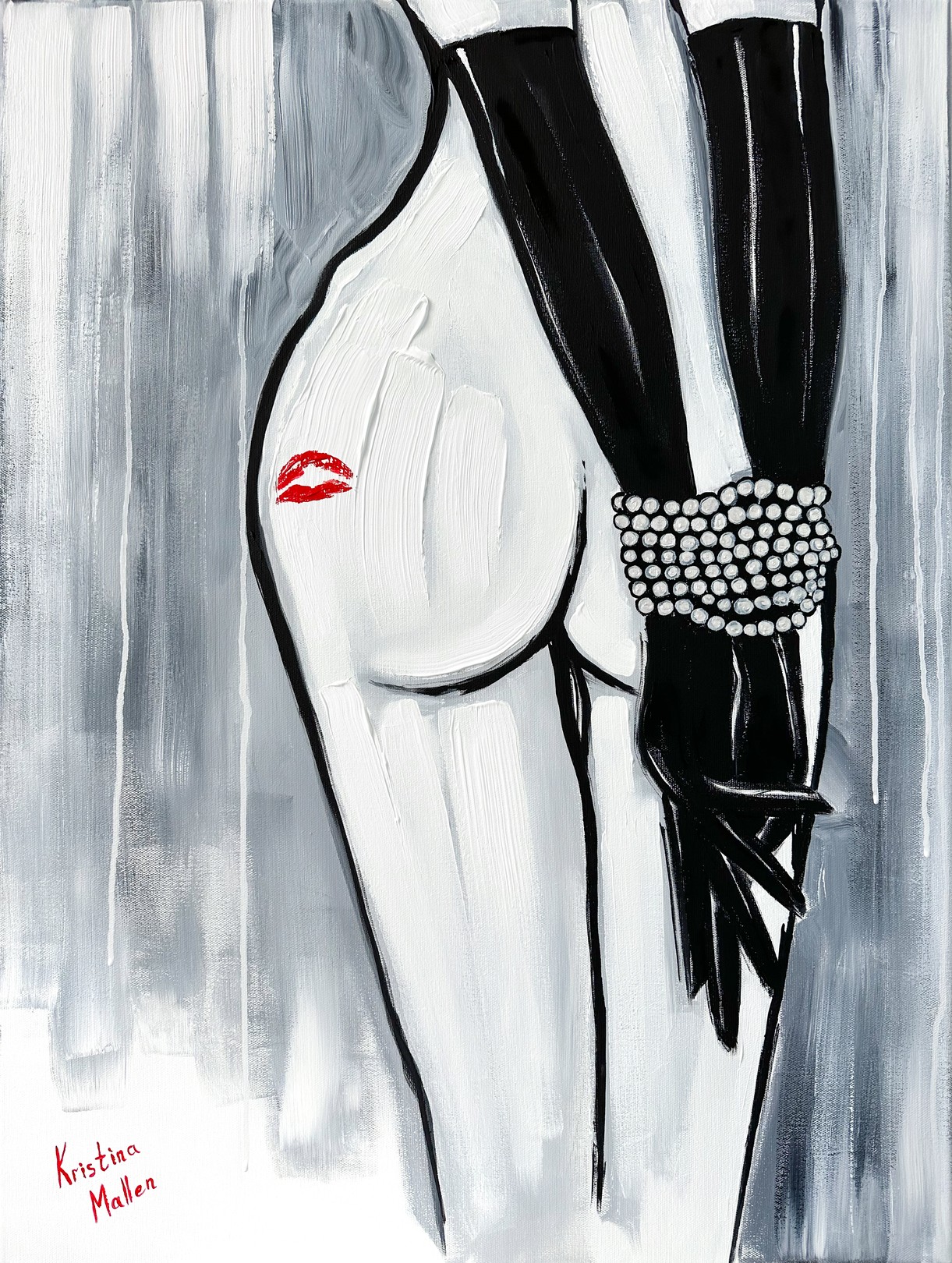 Kristina Mallen, Bound by Pearls, Kissed by Red Lips Kristina Mallen, Bound by Pearls, Kissed by Red Lips