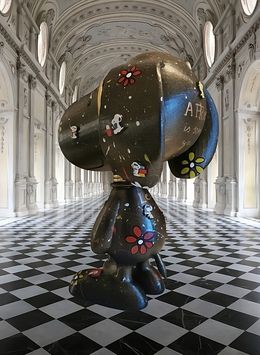 Sculpture, Snoopy, Miss Mouse