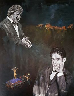 Peinture, Cante a Lorca, José Luis Pagador Ponce