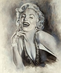 Peinture, Marilyn Monroe. La alegría, José Luis Pagador Ponce