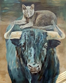 Peinture, Relajados, 'Toni y Toro', José Luis Pagador Ponce
