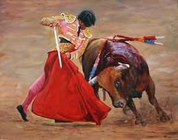 Peinture, Ayudado por bajo, José Luis Pagador Ponce