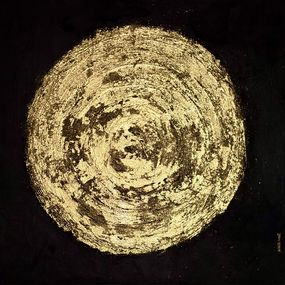 Painting, Le cercle de lumière, Brigitte Dravet