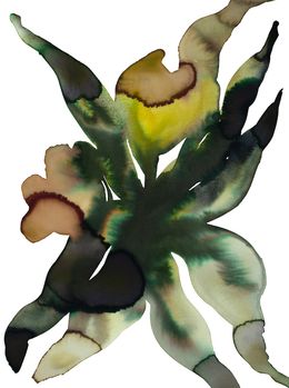 Painting, Abstract Floral No. 6, Elizabeth Becker