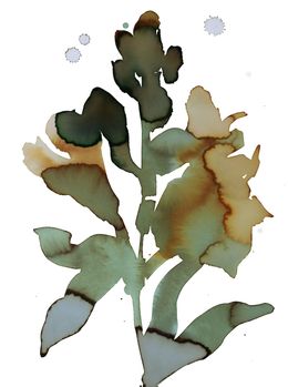 Painting, Abstract Floral No. 8, Elizabeth Becker