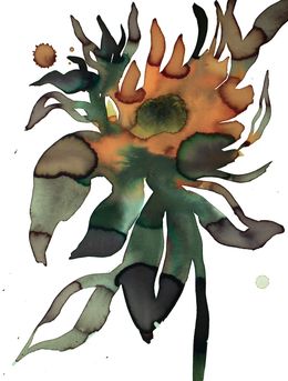 Painting, Sunflower No. 4, Elizabeth Becker