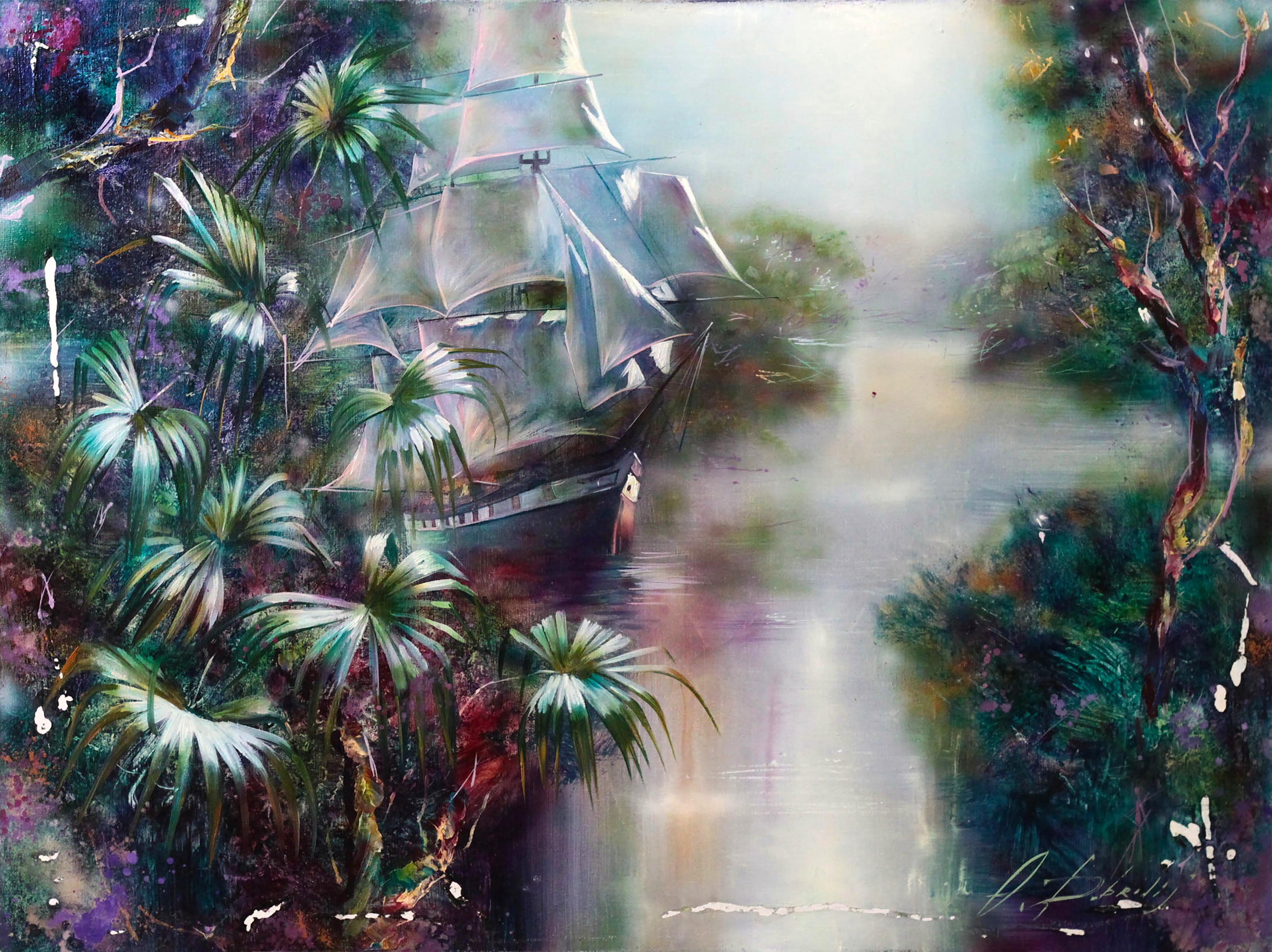 Alexander Dobrodiy, Tropical motif Alexander Dobrodiy, Tropical motif