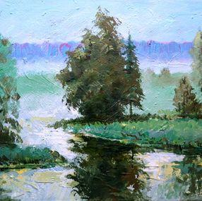Peinture, Forest River, Rakhmet Redzhepov (Ramzi)