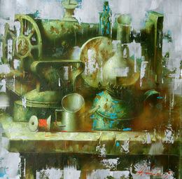 Painting, Sewing machine, Alexander Dobrodiy