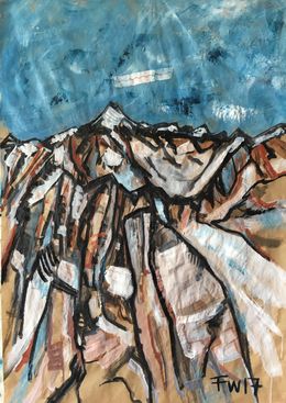 Gemälde, Aiguille du midi, Frederic Weisz