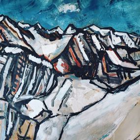 Peinture, Aiguille du midi, Frederic Weisz