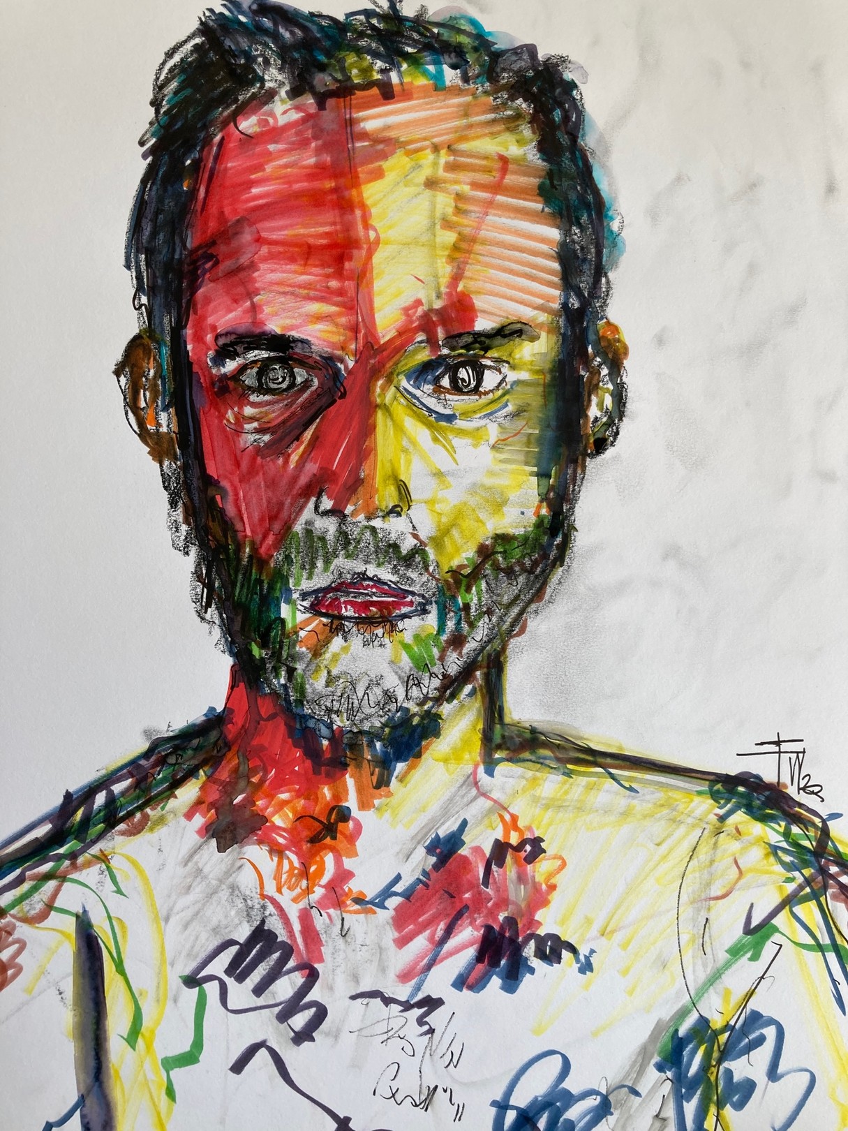 Frederic Weisz, Autoportrait Frederic Weisz, Autoportrait