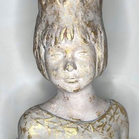 Sculpture, L' enfant interieur, Brigitte Dravet