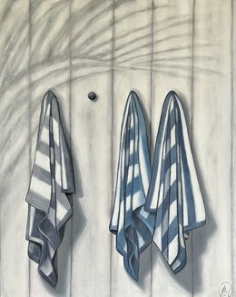 Painting, J'peux pas, j'ai piscine, Virginie Clement