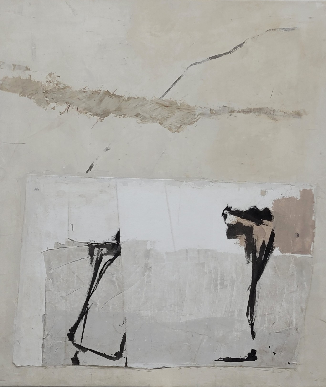 Christian Manoury, Contemporary French Abstract Expressionist Acrylic on Canvas. Christian Manoury, Contemporary French Abstract Expressionist Acrylic on Canvas.